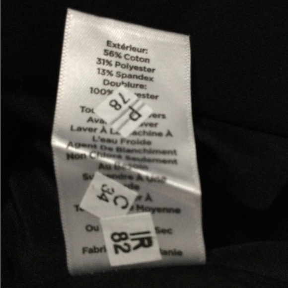 TALBOTS FAUX WRAP BUTTON DETAIL A-LINE SKIRT BLACK SIZE 6P - Picture 6 of 7